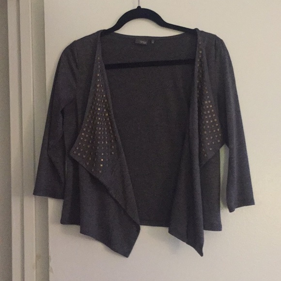 Gray open blouse - Picture 1 of 1